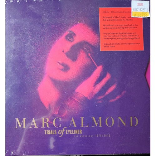 957 - Mark Almond, 'Trials of Eyeliner' the anthology 1979-2016. Box set as new with original cellophane w... 