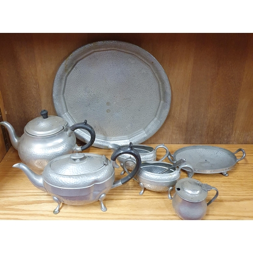 1447 - A really good quantity of 19th Century pewter.