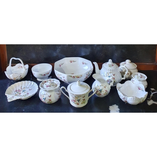 1378 - A good crate of Ceramics to include a wash Bowl and Jug set. Held in the old W/S.