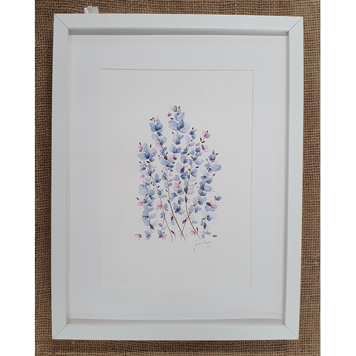 427 - Lena Ryan. A group of three signed Watercolours still life of flowers. 37 x 47 cm approx.