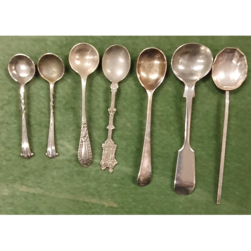 586 - A quantity of Silver and other items.