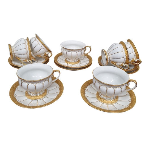 488 - A good quantity of Teawares to include Royal Minton, Tuscan, Staffordshire and a German Coffee Set.