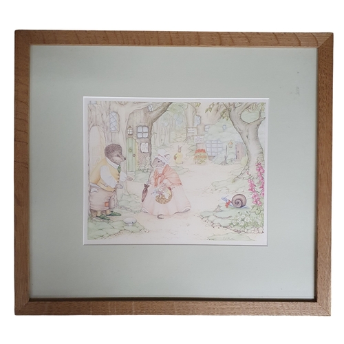 449 - A group of Beatrix Potter coloured Prints.
52 x 43 cm approx.
