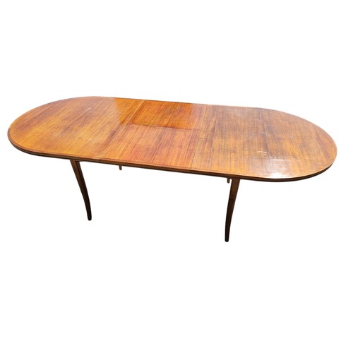 A mid Century G plan single leaf Dining Table. 177 x 100 x H 72.