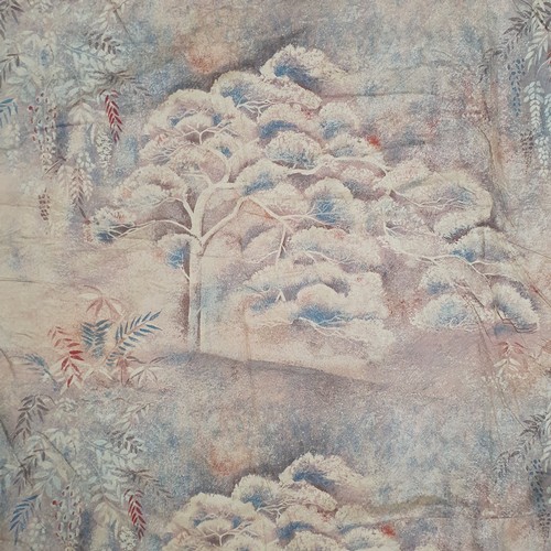 1006 - A Large pair of double lined Curtains.
W 90 x L 240 cm approx.