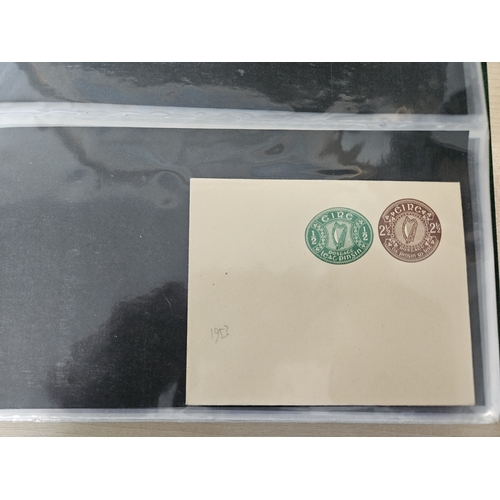444 - A quantity of Irish Postage due, Postal stationary and Saorstat overprint blocks in a Prangnell-Rapk... 