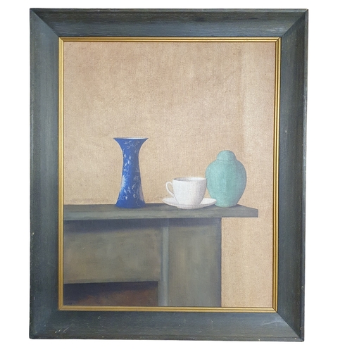 106 - Patrick Cashin (Irish) a 20th century Oil on Canvas still life. Signed LL.  48 x 40 cm approx.