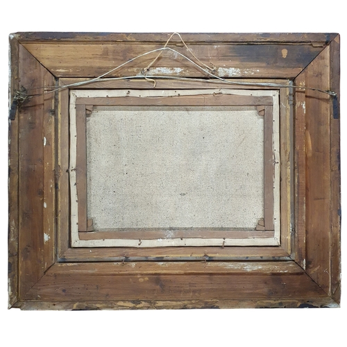 34 - A 19th Century Oil on Canvas of a village country scene by A J Hagarty. Signed LL. In a highly impre... 