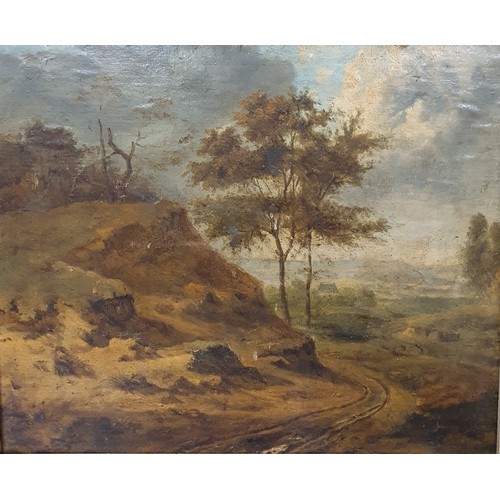 12 - A 19th Century Oil on Board of an African scene. No apparent signature. H 27 x 36 cm approx.