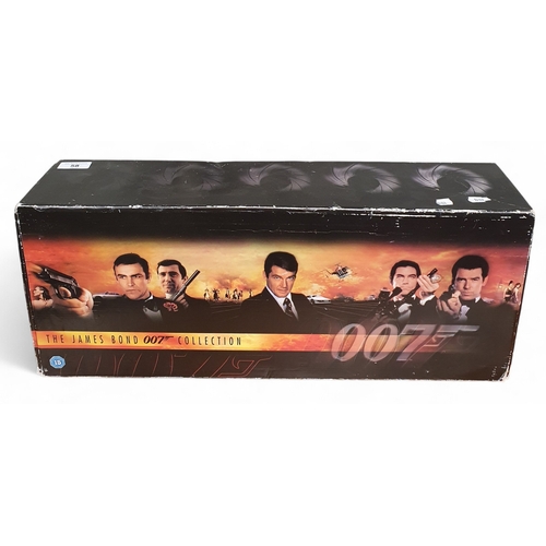58 - A full boxed set of James Bond Collection.