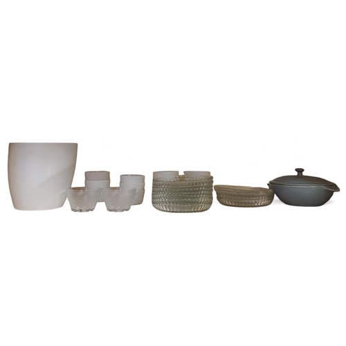 142 - A good quantity of Lustre Ware along with two 19th Century meat platters and other items on four she... 