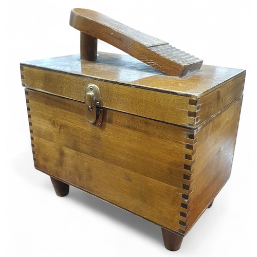 18 - A large quantity of Items on three shelves of the dresser to include a shoeshine box, a quantity of ... 
