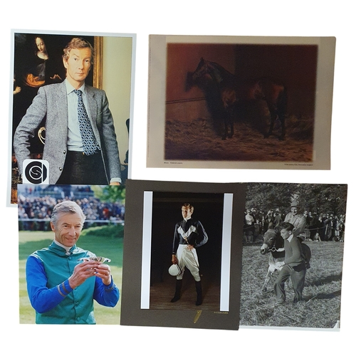 15 - A group of lovely Photographs of Lester Piggott.