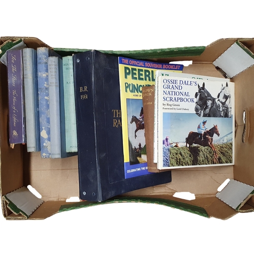 32 - A good quantity of Racing books in one crate.