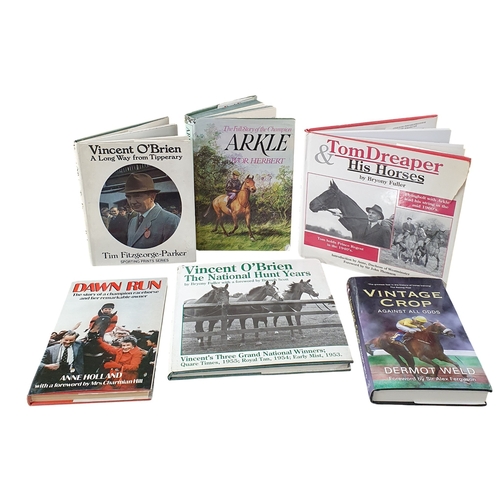 33 - A good quantity of Racing books of Irish interest in one crate.