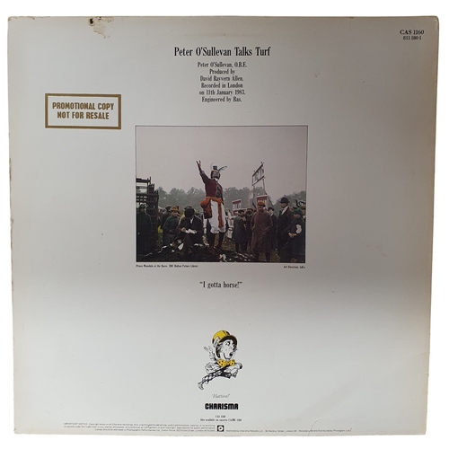 37 - A Peter O'Sullevan promotional copy of Peter O'Sullevan talks turf.