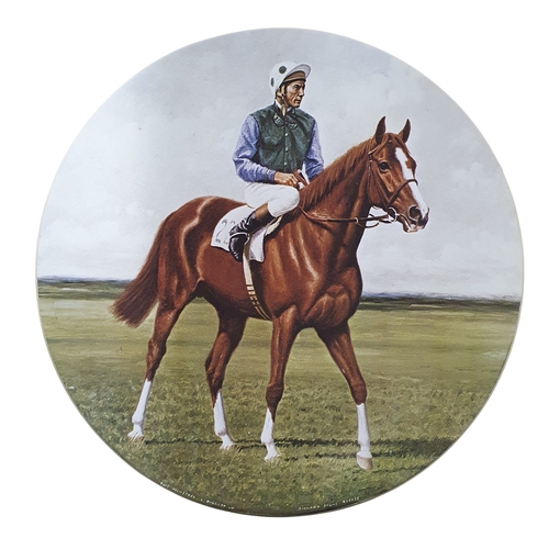 52 - A good quantity of Photographic Prints on corriboard of Lester Piggott and Pretty Polly.