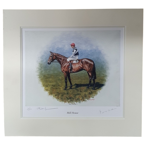 53 - After Richard Stone Reeves, a coloured Print of Alledged along with a Peter Deighan of Mill House si... 