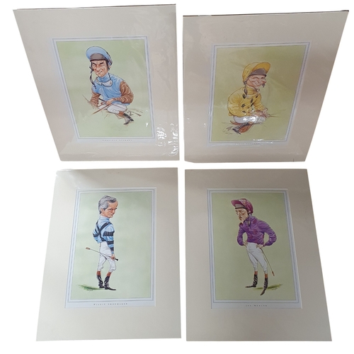 56 - A good quantity of well slipped coloured Prints after John Ireland to include John McCririck.