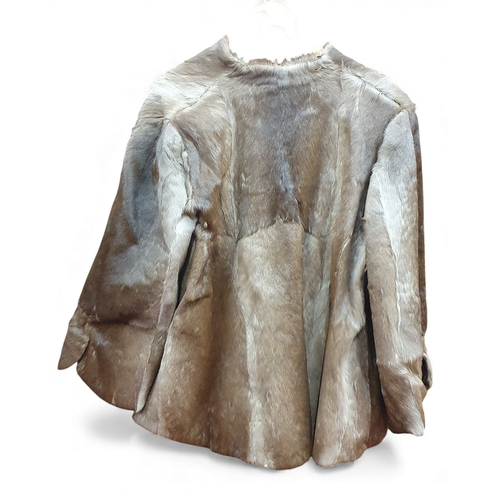 467 - A Maxwell Croft of London Deer Skin Coat.