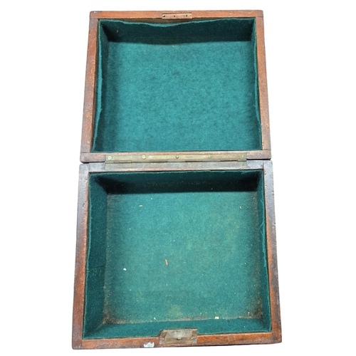 497 - A 19th Century Shooting Pistol Box.