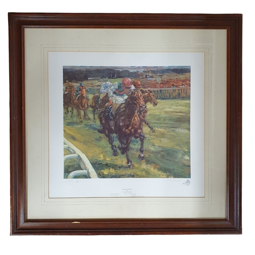 69 - After Claire Eva Burton. A limited edition Print from an  artist proof coloured Print of Dancing Bra... 