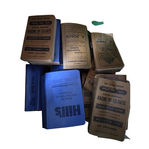 92 - A crate of Flat Racing Edition of The Sporting Chronicle.