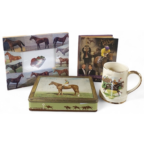 103 - A quantity of racing memorabilia to include Sea The Stars. The Horse of a Lifetime presentation pack... 