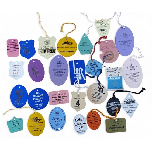 104 - A good quantity of Race day Badges from various race courses.
