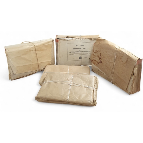 190 - A large quantity of Correspondence relating to Brownstown Stud.