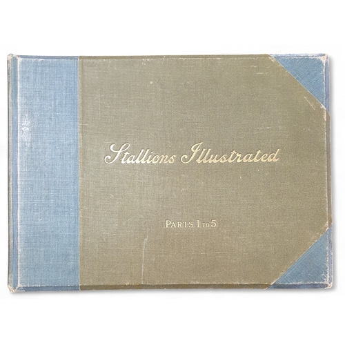 209 - Stallions (Illustrated) by Clarence Hailey Newmarket Vol 1 parts 1-5.