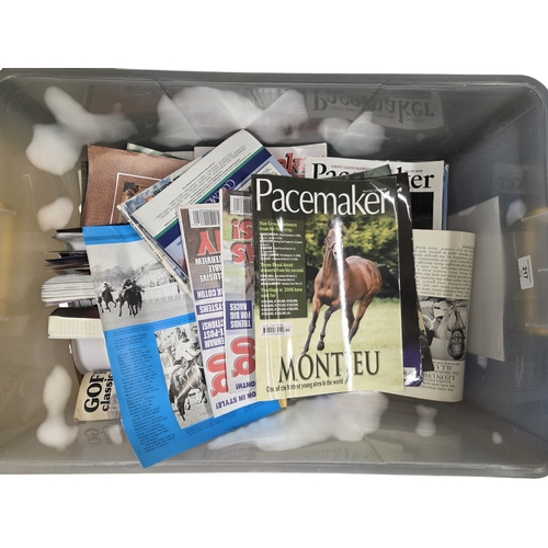 218 - A large quantity of Magazines and other publications in two crates.