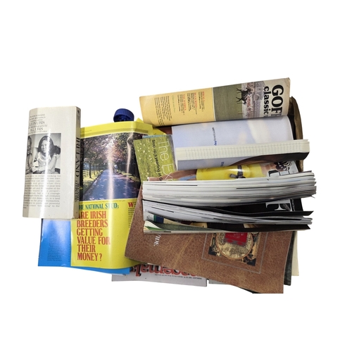 218 - A large quantity of Magazines and other publications in two crates.