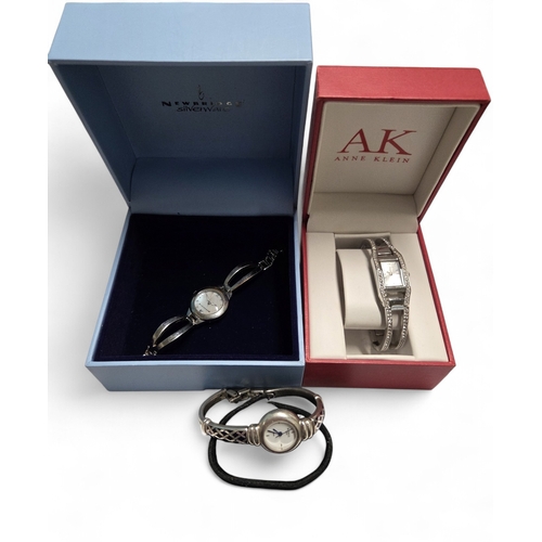 375 - An Anne Klein Watch, McKenzie example, along with a Newbridge watch.