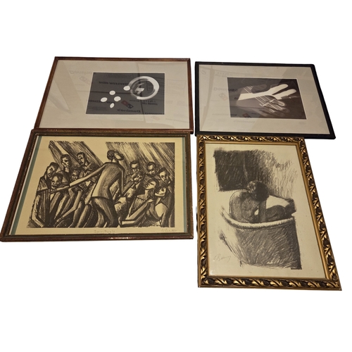 2 - A quantity of Pictures and Prints, some signed.