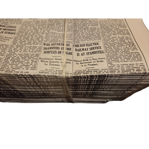 4 - Two boxes of Vintage Newspapers.