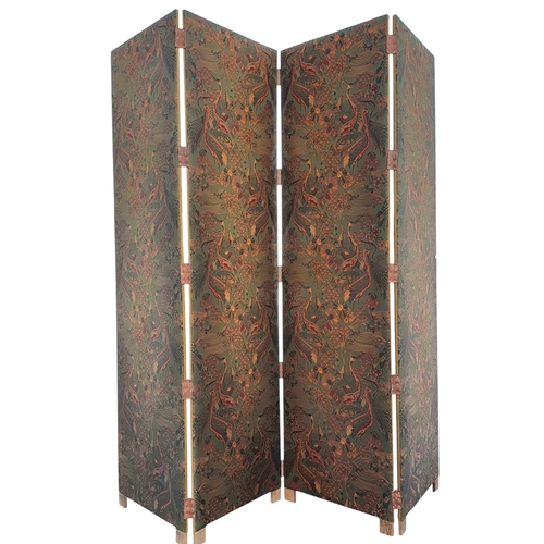 43 - Large four Panel Screen.
H 270 x W 300 cm approx.