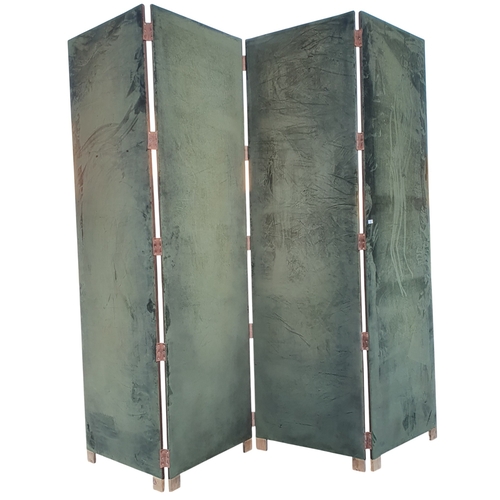 44 - Large four Panel Screen.
H 270 x W 300 cm approx.