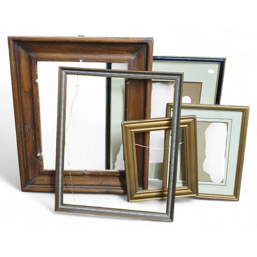 A group of empty Picture Frames.