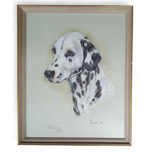 311 - Marjorie Cox. A Watercolour of 'Talla' signed LR. 46 x 36 cm approx.  Sold due to non collection.