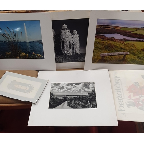 348 - A quantity of Photographs and Etchings possibly by Mary Keenan.