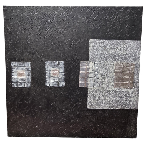 350 - A modern Oil on Canvas.