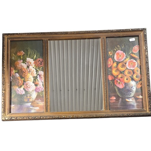 347 - Three compartment Mirrors.