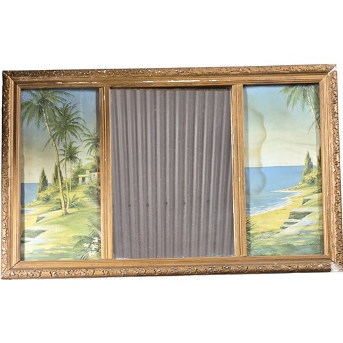 347 - Three compartment Mirrors.