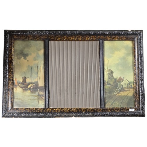 347 - Three compartment Mirrors.