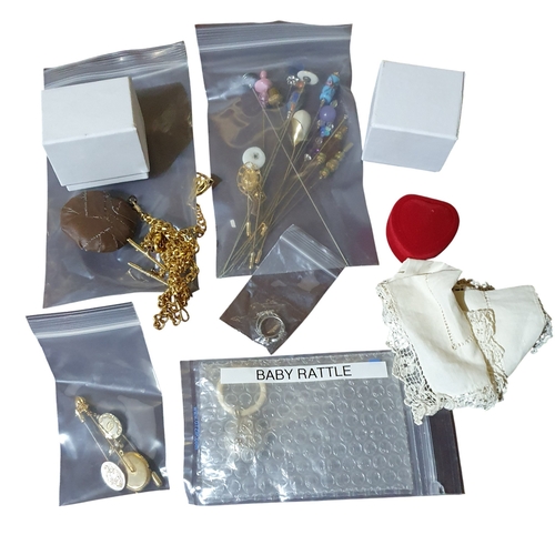 A Box of Hero Prop items.