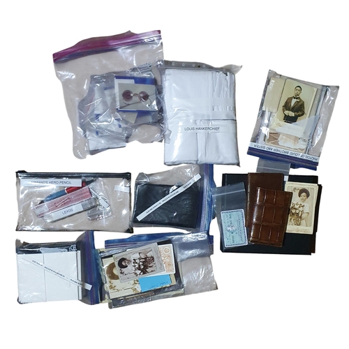 A Box of Hero Prop items.