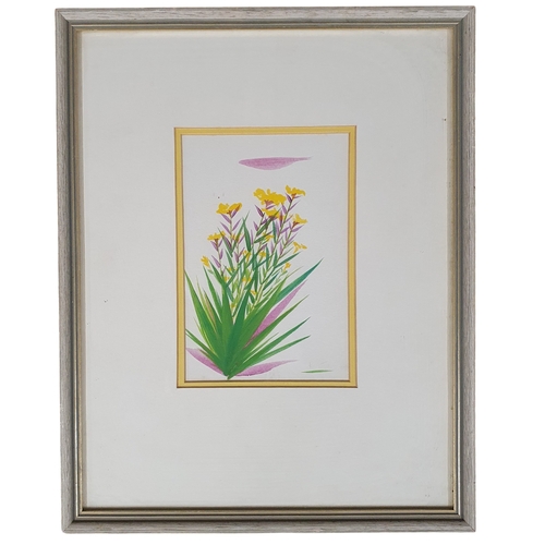 12 - A 20th Century Watercolour of Spring Flowers. No apparent signature. 20 x 13 cm approx.