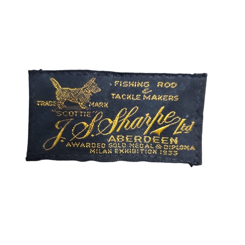 66 - A Sharpe's The Aberdeen 13′  Piece Impregnated fly rod #9 in bag.