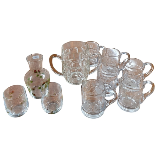 27 - A quantity of Crystal and Glassware to include a quantity of stoneware etc. in three crates.
